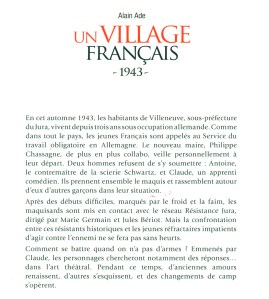 UVF 1943 4 de couv